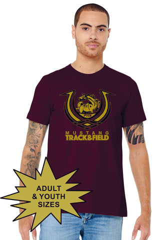 Pondo ATHLETE Track & Field Bella Canvas Tee