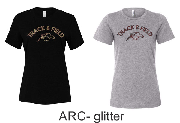 Pondo FAN Track & Field Ladies Bella Canvas Tee- 4 designs