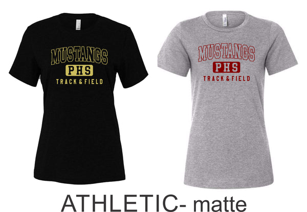 Pondo FAN Track & Field Ladies Bella Canvas Tee- 4 designs