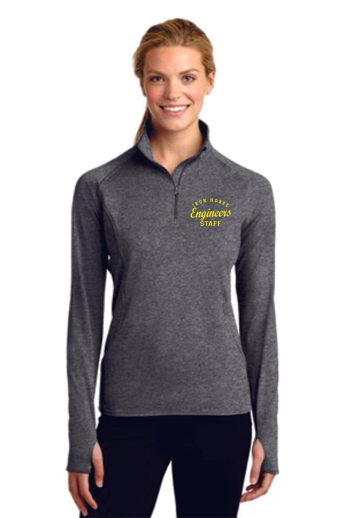 Iron Horse STAFF 1/4 Zip Pullover- Ladies, Unisex
