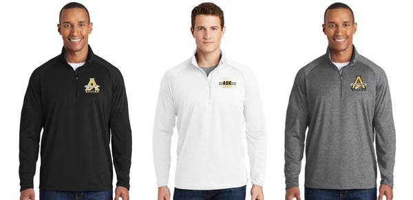 AHS Soccer 1/2 Zip Pullover- Ladies, Unisex