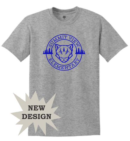 Summit View Basic CIRCLE Tee- Matte or Glitter