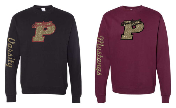 Pondo DANCE TEAM Crewneck Sweatshirt-Matte and Glitter Designs