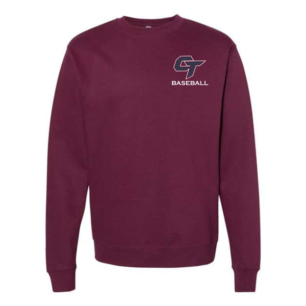 CT Baseball Crewneck Sweatshirt- Matte or Glitter