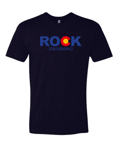 ROCK Swimming Premium Unisex Tee- 4 Colors- Matte or Gitter