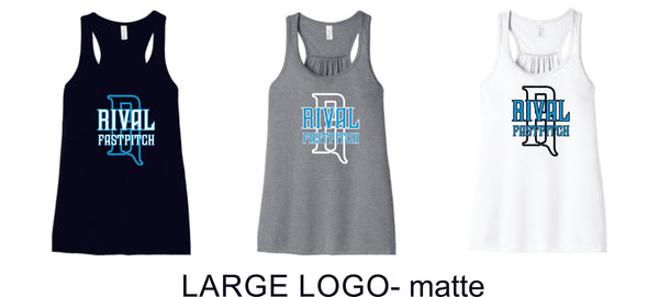 Rival Fastpitch Flowy Tank- 3 designs