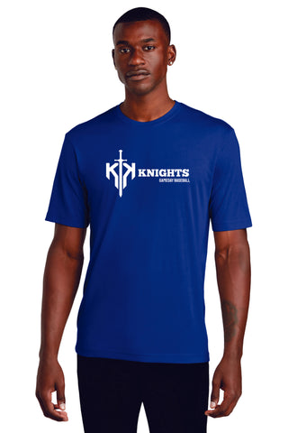 Knights Cotton Touch Wicking Tee- Unisex, Ladies, Youth