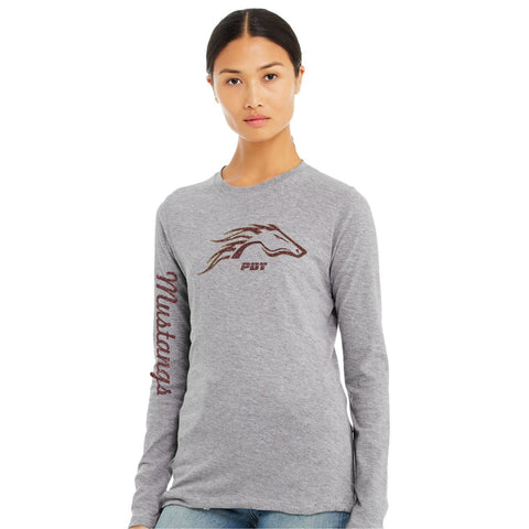 Pondo DANCE TEAM Ladies Bella Canvas Long Sleeve Tee- 3 colors
