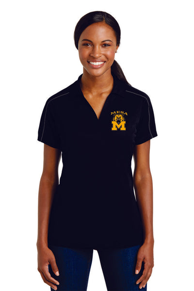 Mesa MS Piped Polo- Ladies
