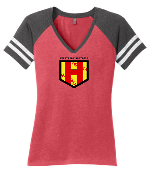 Hitstreak Ladies Raglan Tee- 3 colors