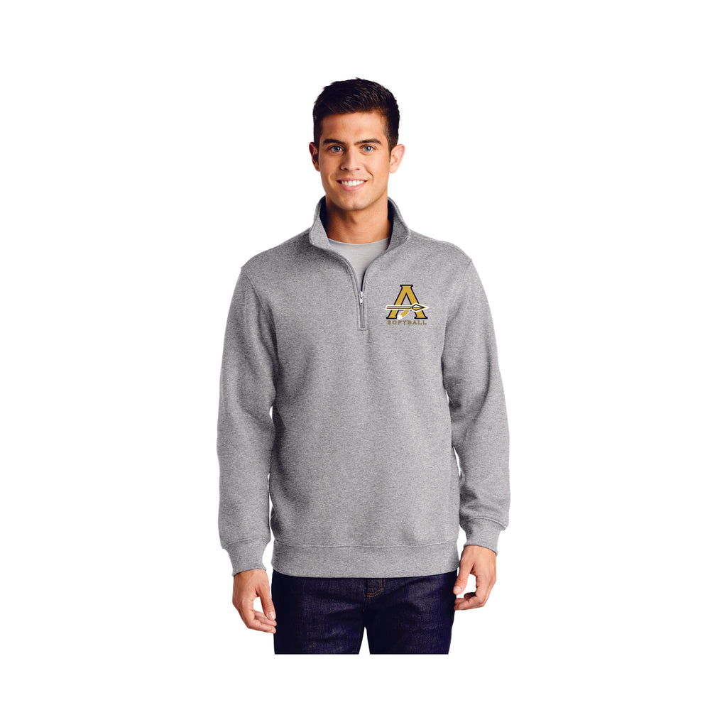 AHS Softball 1/4 Zip Sweatshirt- 3 Colors- 2 Designs