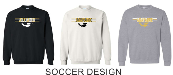 AHS Soccer Crewneck Sweatshirt - 3 Colors- 4 Designs