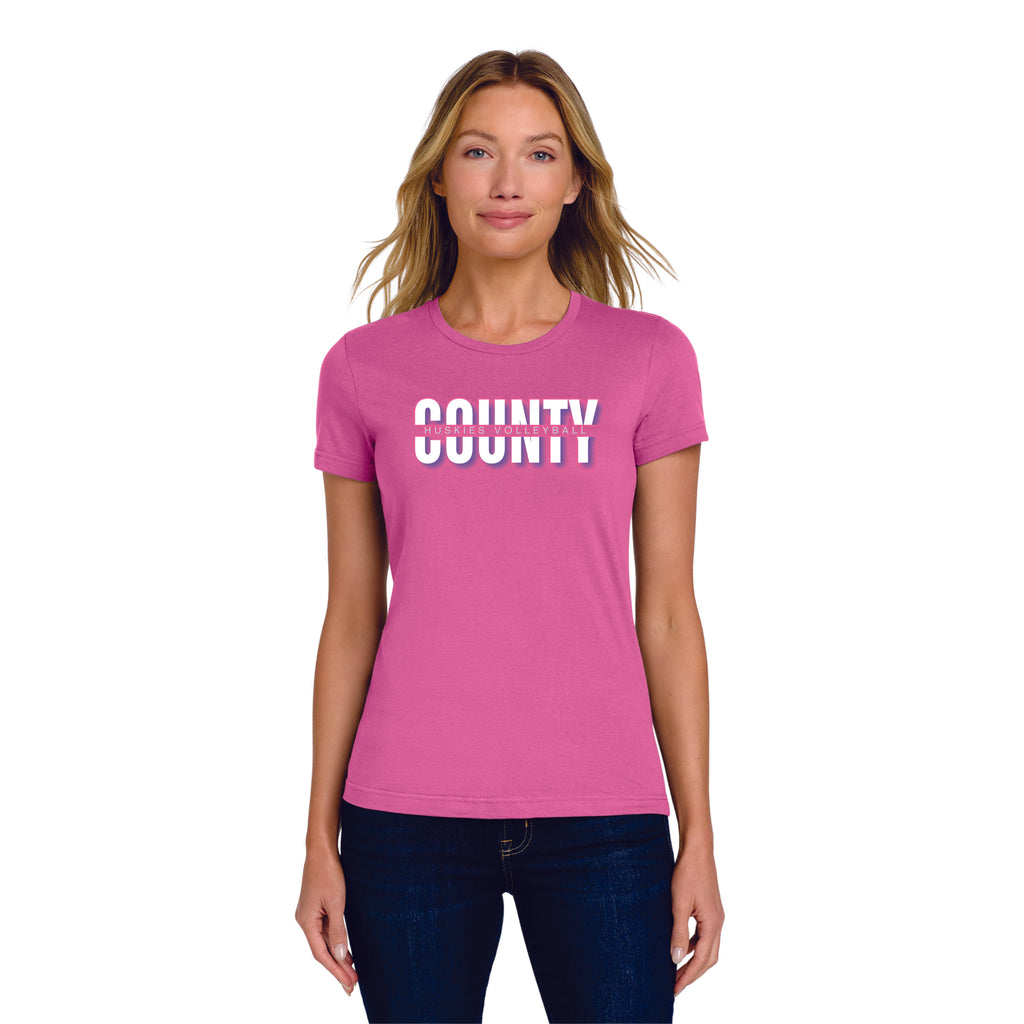DCHS Volleyball PINK Softsyle Tee- Mens and Ladies Sizes
