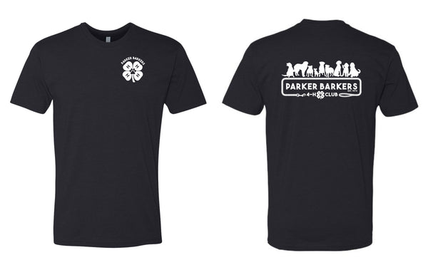 Parker Barkers DOGGIES Unisex Tee- 4 Colors