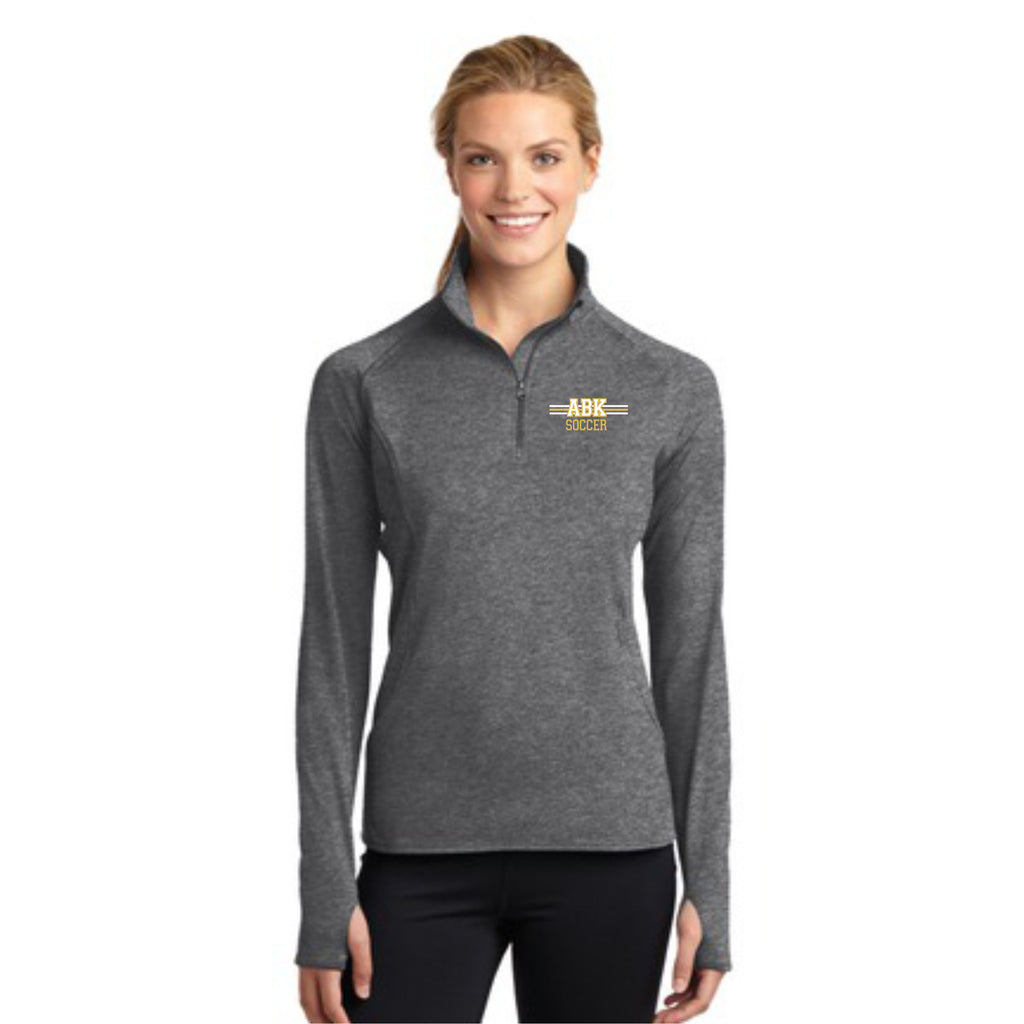 AHS Soccer 1/2 Zip Pullover- Ladies, Unisex