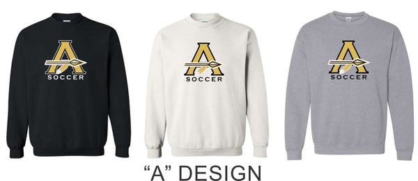 AHS Soccer Crewneck Sweatshirt - 3 Colors- 4 Designs