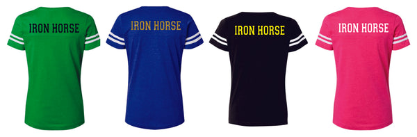 Iron Horse Varsity Tee- 4 Colors