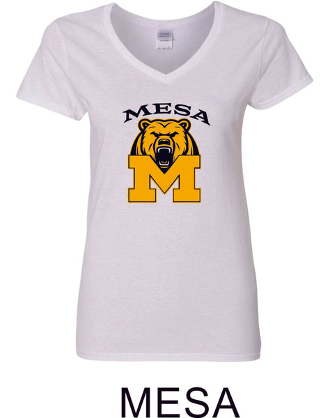 Mesa MS Ladies Short Sleeve Tee- 3 designs-Matte or Glitter