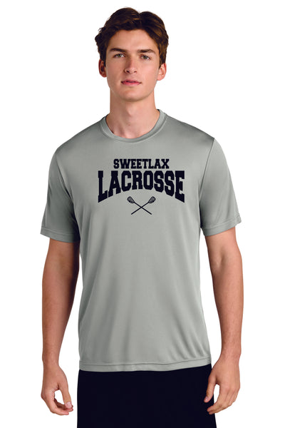 SweetLAX Logo Wicking Tee- Youth, Ladies, Adult Sizes