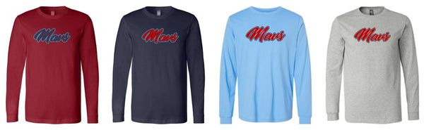 6th Tool Mavs Unisex Long Sleeve Tee-Matte or Glitter