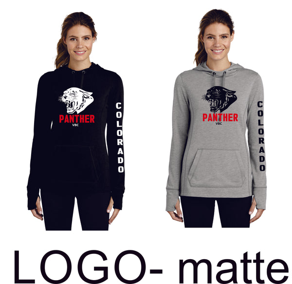 Panther VBC Ladies Wicking Hoodie- 3 designs