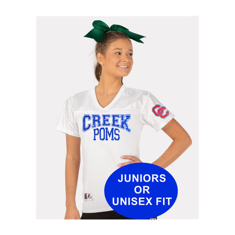 Creek Poms Football Jersey- 3 Colors