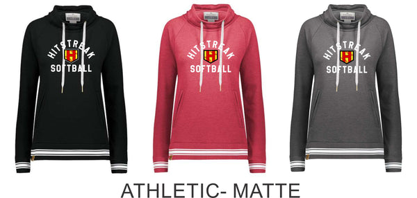 Hitstreak Funnel Neck Ladies Pullover- 4 designs