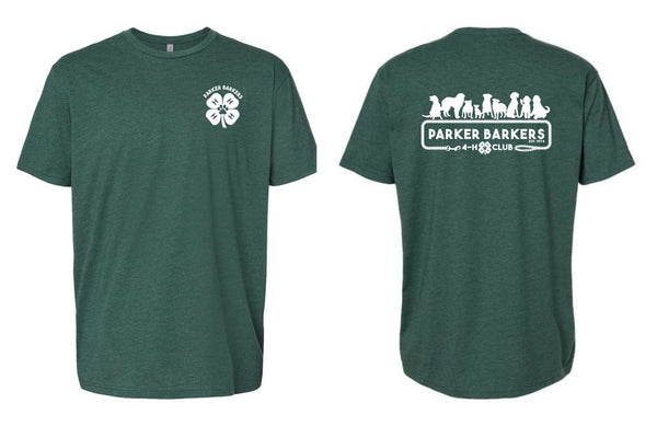 Parker Barkers DOGGIES Unisex Tee- 4 Colors