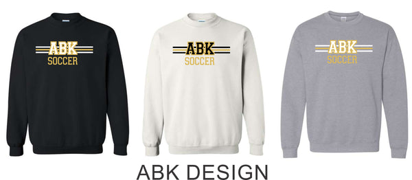 AHS Soccer Crewneck Sweatshirt - 3 Colors- 4 Designs