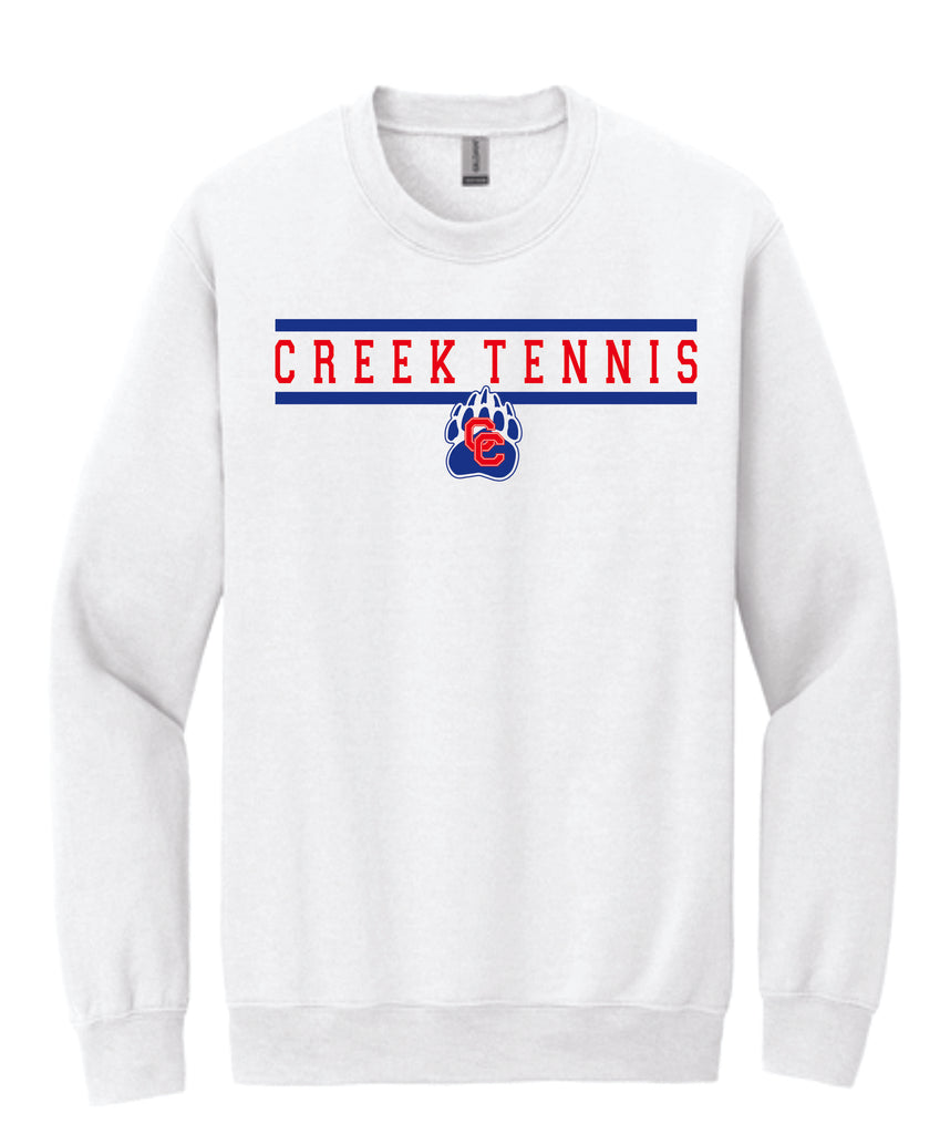 Creek Tennis Crewneck Sweatshirt - Adult and Youth
