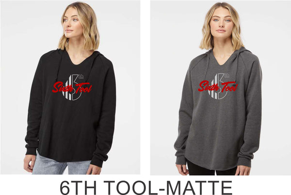 6th Tool Ladies Lightweight Hoodie