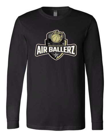 Air Ballerz Basketball Bella Canvas Long Sleeve Tee- Youth, Ladies, Unisex sizes