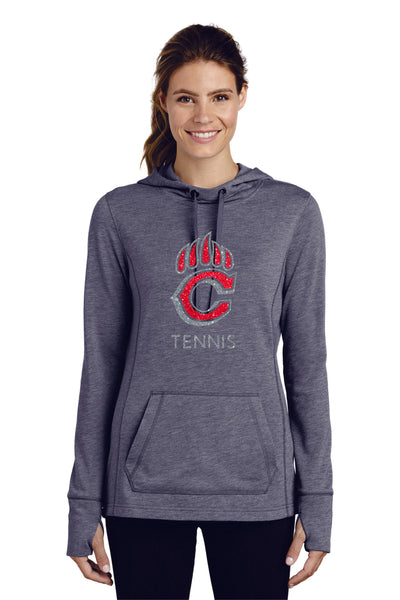 Chap Tennis Ladies Wicking Fleece Hoodie
