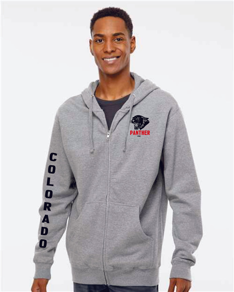 Panther VBC Unisex Full Zip Hoodie