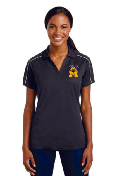 Mesa MS Piped Polo- Ladies