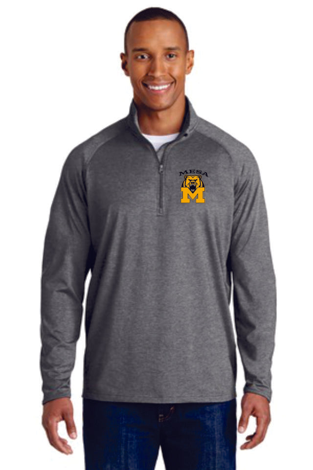 Mesa MS Unisex Sport Wick 1/2 Zip Pullover