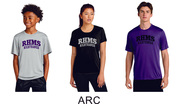 RHMS Wicking Tee- Youth, Ladies, Adult Sizes
