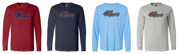 6th Tool Mavs Unisex Long Sleeve Tee-Matte or Glitter