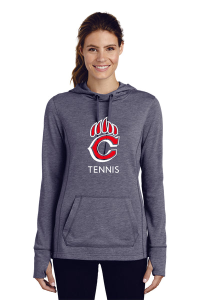 Chap Tennis Ladies Wicking Fleece Hoodie