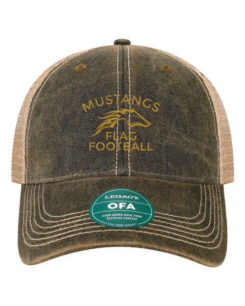 Pondo Flag Football Glitter Trucker Hat- 2 Colors