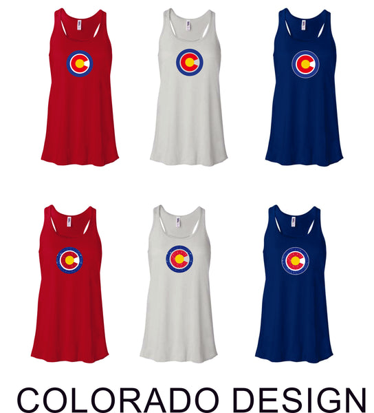 Parker Bears  Ladies and Girls Tank- matte or glitter- 3 colors