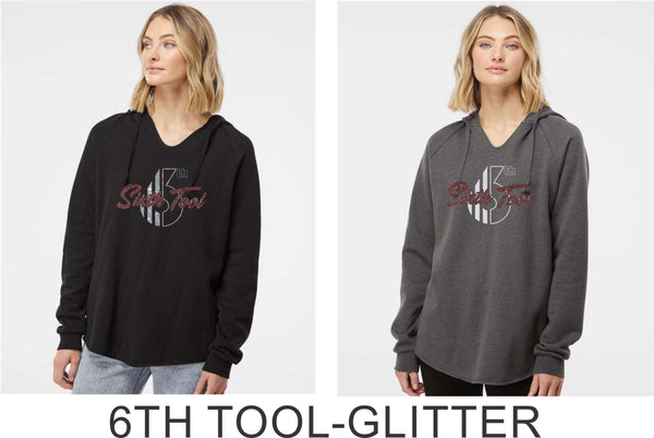 6th Tool Ladies Lightweight Hoodie