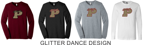 Pondo DANCE TEAM Bella Canvas Unisex Long Sleeve Tee- 2 Designs
