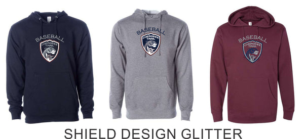 CT Baseball Hoodie- Adult and Youth