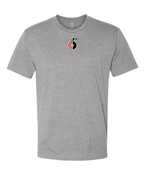 6th Tool  Unisex "6TH" Tee- matte and glitter