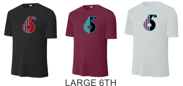 6th Tool Wicking Tee- Youth, Ladies, Adult Sizes