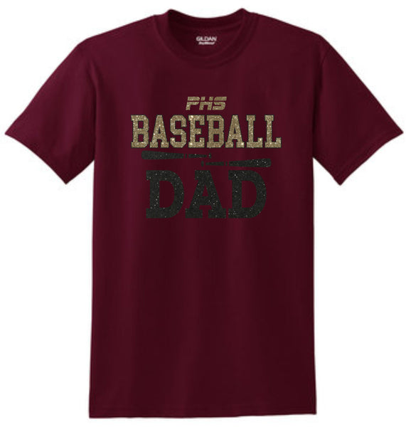 Pondo Baseball Basic DAD Tee- Matte or Glitter