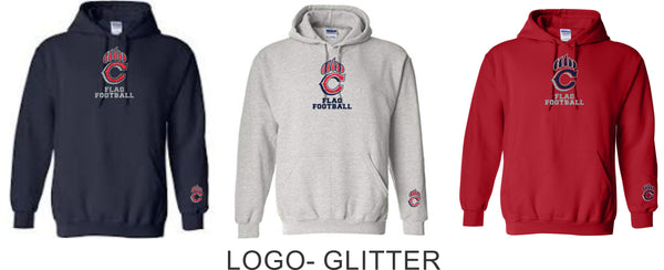 Chap Flag Football Hoodie- 3 design options