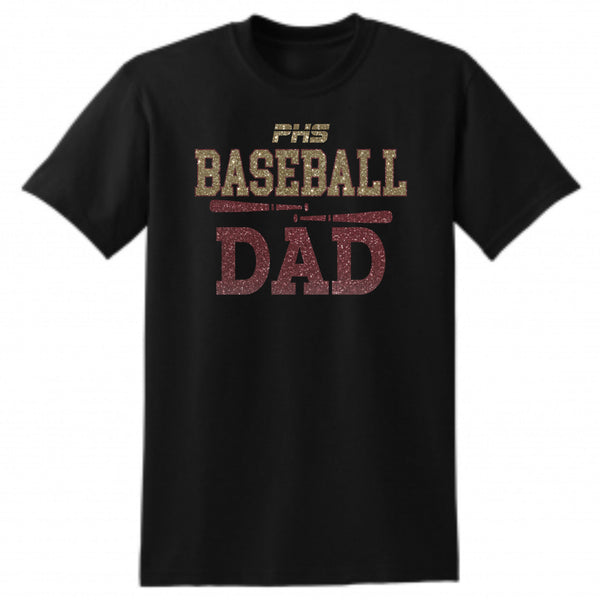 Pondo Baseball Basic DAD Tee- Matte or Glitter