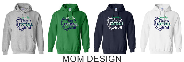 Thunder Ridge Flag Football Basic Hoodie- 5 Designs